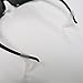 2pc Premium Replacement Nose Pads for Ray-Ban Aviators w/ Retainers & Lens Cloth (Clear)