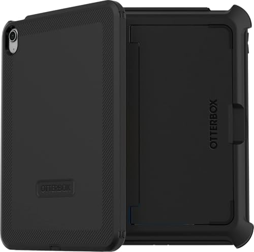 OtterBox iPad (A16) & iPad 10th Gen (Only) - Defender Series Case - Black - Screenless - Rugged & Durable - Multi-Layer Protection - Microbial Defense Protection - Non-Retail Packaging