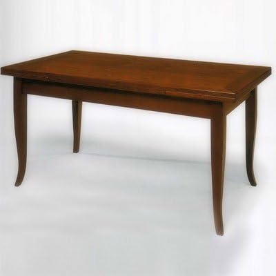 Tisch, Esstisch Kirschholz 140x85 + 2 Verlängerung - Italienischer