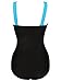 Upopby Women's Tummy Control One Piece Plus Size Swimsuit Monokinis Swimwear