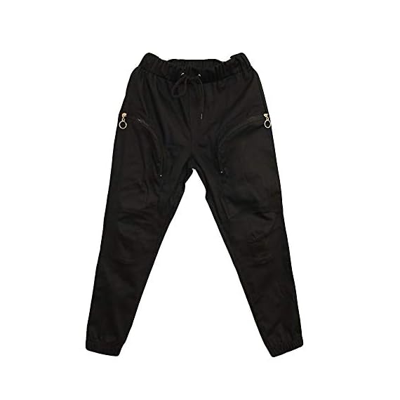 LISTHA-Zipper-Pocket-Sports-Pants-Mens-Personal-Elastic-Smallfoot-Trousers