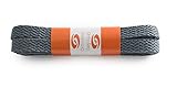 OrthoStep Flat Athletic Dark Gray 36 inch Shoelaces 2 Pair Pack