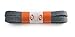 OrthoStep Flat Athletic Dark Gray 36 inch Shoelaces 2 Pair Pack