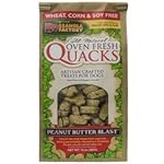 K9 Granola Factory All Natural Oven Fresh Quacks Dog Treats (Peanut Butter Blast)