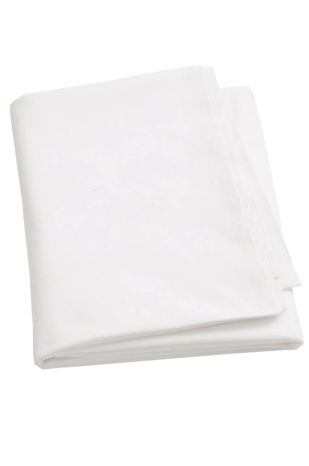 Jotex Zack Bed Sheet Organic Cotton GOTS Certified Bed Sheet - White, 150 x 250 cm