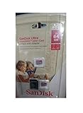 SanDisk SDSQUNC064GAULM Ultra 64GB microSDXC UHS-I Card with Adapter