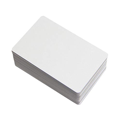 Proximity Blank White NFC PVC ISO Cards 13.56MHz Contactless RFID Smart Chip Card for Access Control System 10Packs