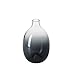CASAMOTION Vases Hand Blown Art Glass Vase, Contemporary Stytle Centerpiece Vases for Table, Décor Gift Idea, Mixed (Grey Ombre)