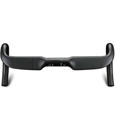 FSA Vision TriMax Aero Bicycle Handlebar – 31.8mm Clamp, 400mm Width, Black