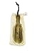 Shoe Horn 6.5 inch Heavy Duty and Thick in Brass Metal for Business and Travel