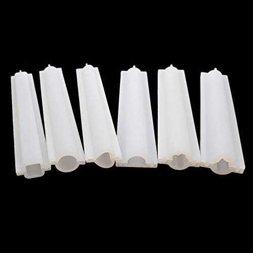 Water hep Candle Mold Heart Round Silicone Tube Column Mold DIY Candle Soap Mould Templet Hand Craft Round