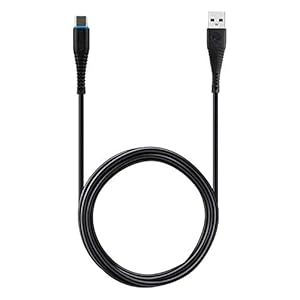 Zebronics Zeb-UCC101 USB to Type C Cable, Charge and Sync, 1 Metre Length (Black)