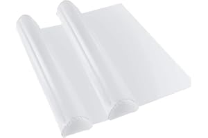 Lilian&Gema [2-Pack] Inflatable Bed Rails for Toddlers Travel Bed Bumper for King, Queen, Twin, Full-Size Bed Non-Slip Soft Flocking Portable Beds Rails for Hotel, Travel, Home