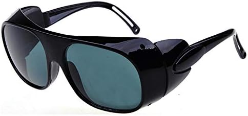 KOMNY Riding goggles Cycling motorcycle windproof side dust UV protective glasses welding mirror welding arc-proof argon arc welding goggles, C