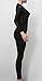 Biz Simple Womens Sheer Mesh See Through Bandage Long Pants Jumpsuit Rompers