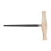 Kmise Violin Viola Peg Hole Reamer 1:30 Taper Wood Handle for Luthier Tool Parts 1 Pcs (Type 1)