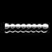 Raycity Stainless Steel Urethral Sound Dilator Catheter Penis Plug Tube Stretching Beads Through-Hole for Beginner Men
