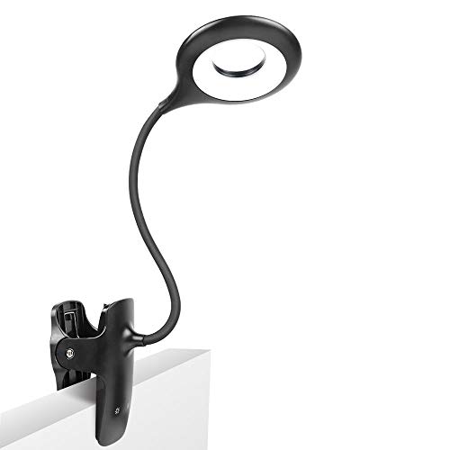 Clip On Reading Light, 28 LED Eye Protect Book Light, 3 Colour * 3 Brightness Bed Reading Light