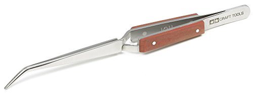 Tamiya 74102 HG Angled Tweezers - Reverse Action