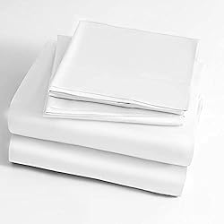 SONORO KATE 100% Bamboo Queen Size Bed Sheets Set