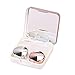 ROSENICE Contact Lens Case Mini Travel Portable Contact Case Container Holder(Light Pink)