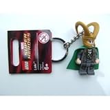 LEGO Loki Key Chain 850529 Marvel Super Heroes Mini Figure Keychain