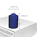 Patriot Blue Heather Scented Votive Candles - 15 Hour Long Burn Time - Textured Finish - Box of 20