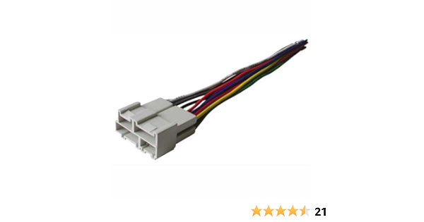 Stereo Wire Harness Chevrolet Silverado Pickup 99 00 01 02 1999 2000 2001 2002 Car Radio Wiring Installation Parts Automotive Amazon Com