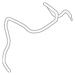 MOPAR 68213433AA - Hose Wind 23