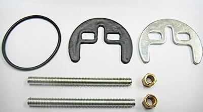 Aumix Two Hole Basin Sink Mixer Tap Fixing Kit Half Moon Shape for Bathroom