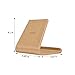 SAMDI Wood iPad Stand, iPad Holder Wood Stand for iPad Pro 9.7 10.5 Air Mini 2 3 4, Kindle, Nexus, Tab, E-Reader, Other Tablets (4-13 inch) - White Birch