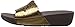 FitFlop Women's Flora Slide Sandal, Superbronze, 8 M US