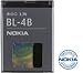 Battery for Nokia BL-4B 2360, 2630, 2660, 2760, 6111, 7370, Li-Ion 700 mAh