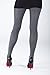 Felicity Womens Opaque Pantyhose, 80 Denier, Matte Soft Comfortable Waistband (Charcoal Gray)