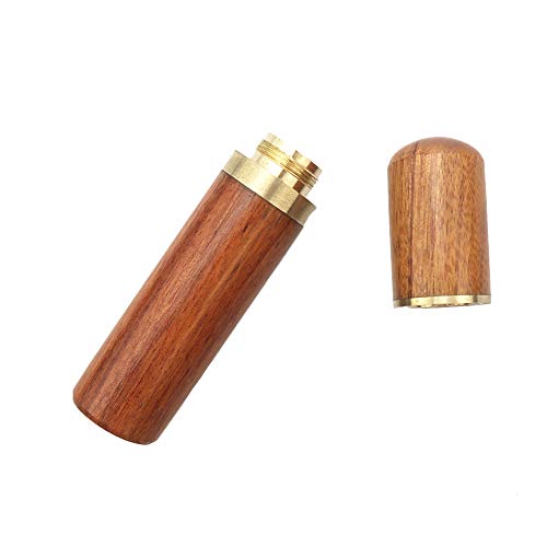 MIUSIE Convenient Needle Storage,Versatile Wooden Needle Case with Smooth Touch ,Sewing Supplies with 20 Pieces Big-Eye Stitching Needles for Stitching/Sewing/Embroidery