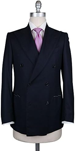 New Luigi Borrelli Navy Blue Suit 36/46