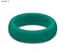 QALO Women's Teal Classic Athletics Silicone Ring Size 06