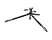 SLIK Pro 330 DX Tripod with SH-705E 3-Way, Pan-and-Tilt Head - Black