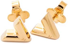 [ルイヴィトン] LOUIS VUITTON 正規品 ピアス アクセサリー イヤリング スタッズ ジュエリー エセンシャル V ショップバッグ付き M68153 M63208 (ゴールド)