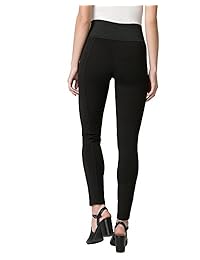 Pantalones de trabajo para dama con cintura elástica ancha