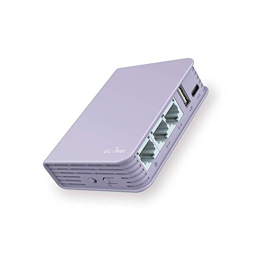 GLiNet-GL-MV1000-Brume-Edge-Computing-Gigabit-VPN-Gateway-DDR4-1GB-Flash-16MB-EMMC-8GB-MicroSD-Storage-Support-OpenWrtLEDE-pre-Installed-280Mbps-High-VPN-Performance-Cables-Included