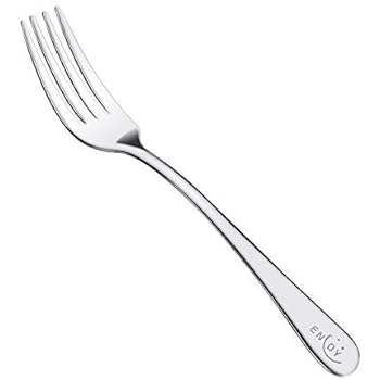 Dinner Forks, Stainless Steel Silverware Table Forks Set 12-Piece Mirror Polished Modern Flatware Cutlery Forks for Kitchen, Matching Spoons or Knifes, Commercial Restaurant Easy to Clean 8 inches