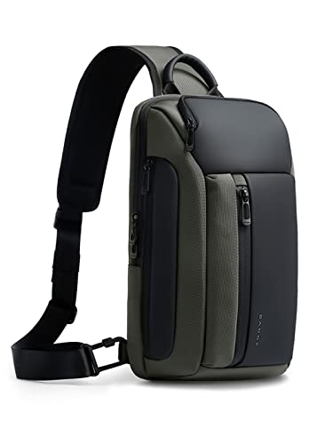 MRPLUM Sling Bag Crossbody Shoulder Backpack for Men Women,Casual Rucksack for Hiking Daypack Waterproof Sling Chest Bag