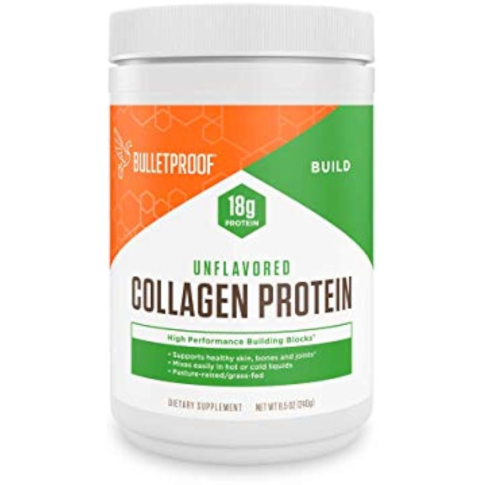 Bulletproof Collagen Protein Powder, Unflavored, KetoFriendly, Paleo