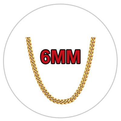 6MM Wide- Gold