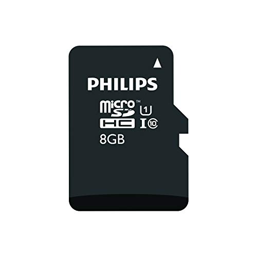Philips Ultra Speed microSDHC Card 8GB + SD Adapter UHS-I U1 Reads up to 80MB/s A1 Fast App Performance V10 Memory Card… – Bild 4