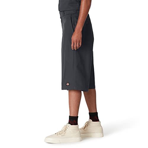 Dickies mens 15 Inch Inseam Short With Multi Use Pocket Work Utility Pants, Charcoal, 36 US