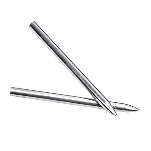 Outus 550 Paracord Fids Lacing Stitching Weaving Needles, Stainless Steel, 2 Pack