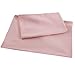 Mohap Zipper Pillowcase 2 Pieces Brushed Microfiber 1800 Hotel Quality Super Soft Pillow Cover No Shrinkage No Fade Pillow Protectors - Pink, Queen