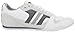 Diesel Men's Gunner Fashion Sneaker,White/Charcoal Grey,9.5 M US
